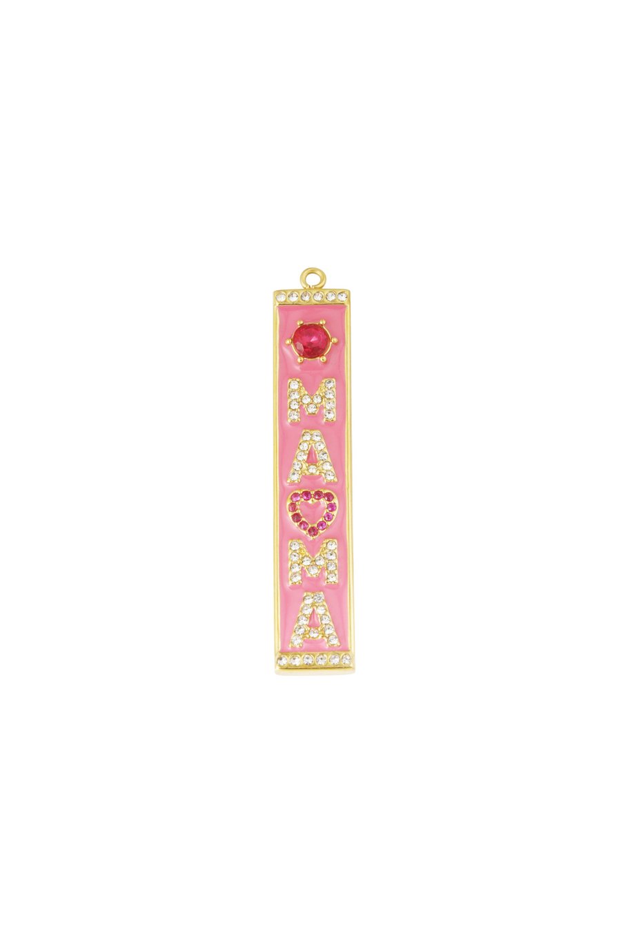 mom charm - pink