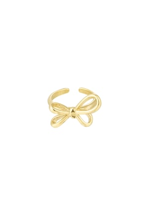 Ring butterfly bow - Gold color h5 