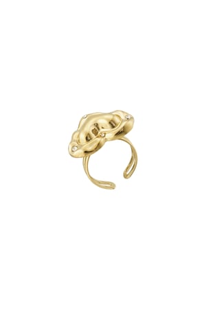 Ring where is the love - Gold color h5 Picture4