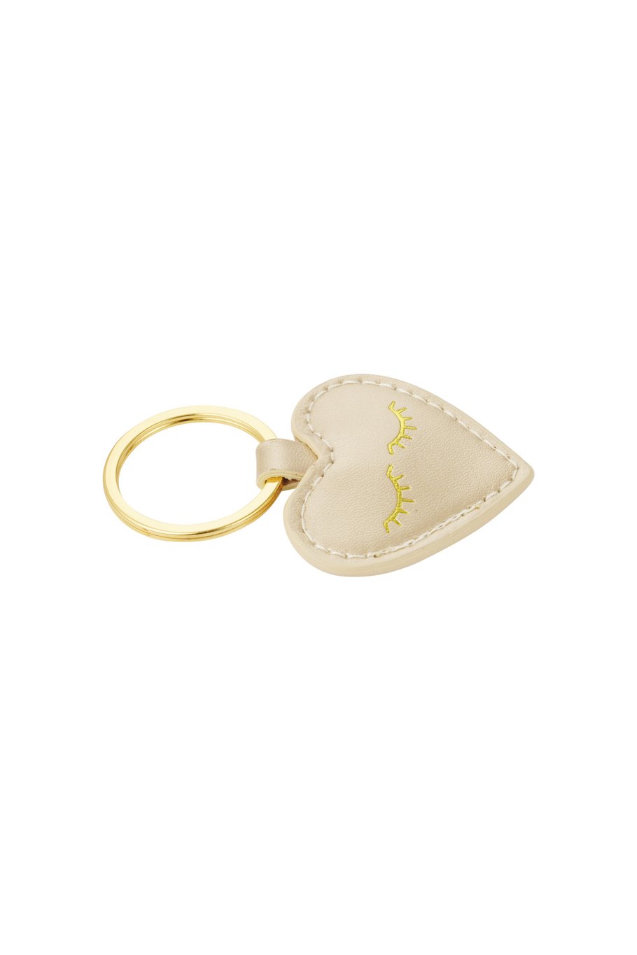 Keyring heartful smile - beige Picture4