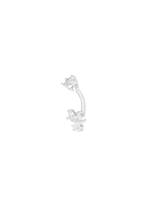 Navel piercing celestial butterfly - Silver Color color h5 Picture2