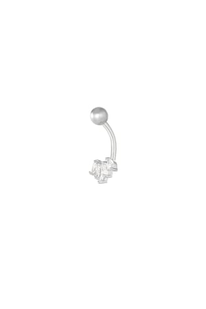 Navel piercing twinkle belly - Silver Color color h5 Picture3