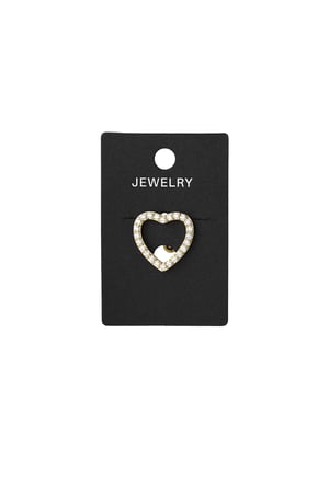 Navel piercing heart for all - Gold color h5 Picture3