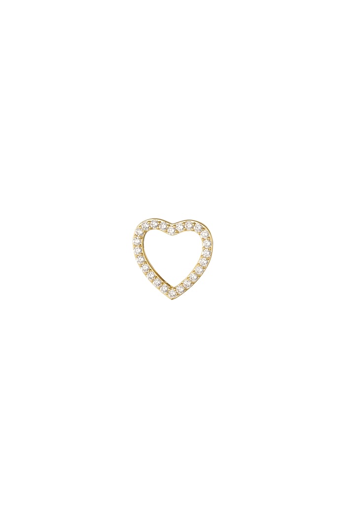 Navel piercing heart for all - Gold color 