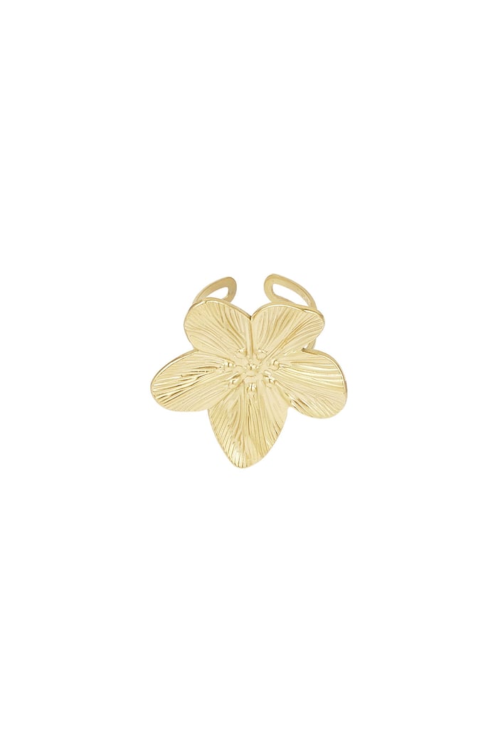 Ring petal pop - Gold color 