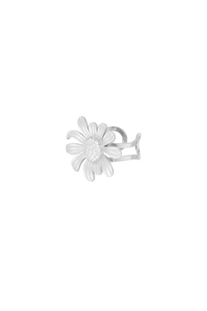 Happy daisy ring - Silver Color color h5 Picture3