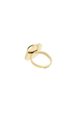 Ring vintage charm - Gold color h5 Picture5