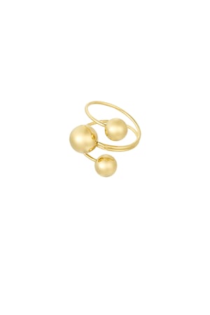 Dotty dream ring - Gold color h5 