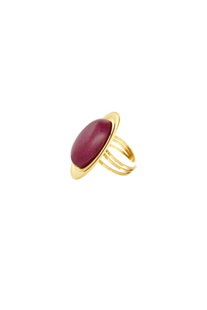 Ring zeitloser Schatz - fuchsia h5 Bild3