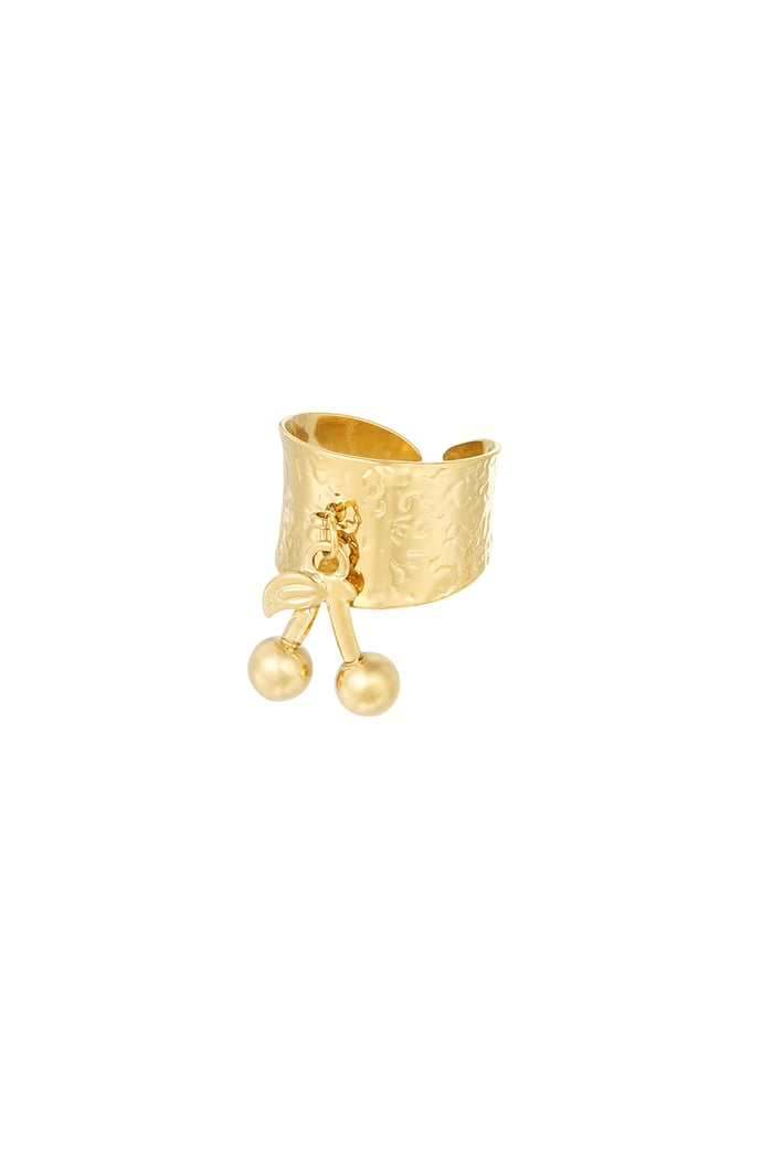 Cherry Sweet ring - Gold color 