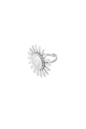 Shining Smile ring - Silver Color color h5 Picture3