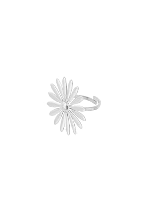 Bloomy Babe ring - Silver Color color h5 Picture3