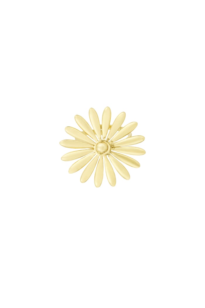 Bloomy Babe ring - Gold color 