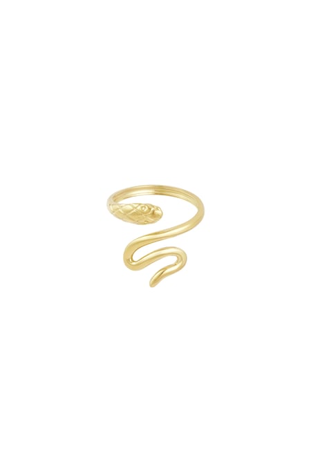 Anillo serpiente deslumbrante - Color dorado 2