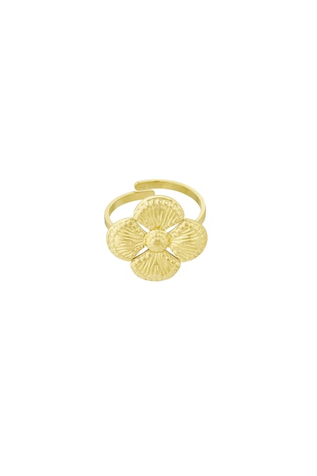 Ring luxury clover - ring