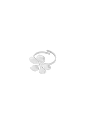 Ring glitz flower - Silver Color color h5 Picture3