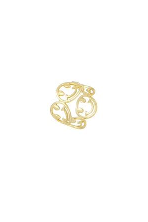 Oh Happy Day ring - Gold color h5 Picture3