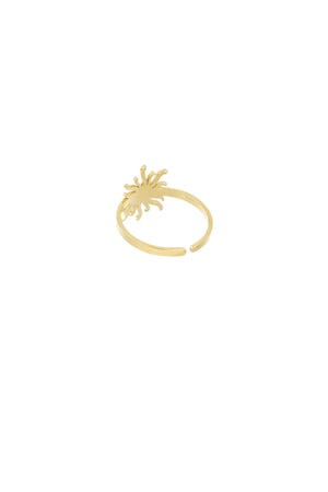 Sunny Swirl ring - Gold color h5 Picture4