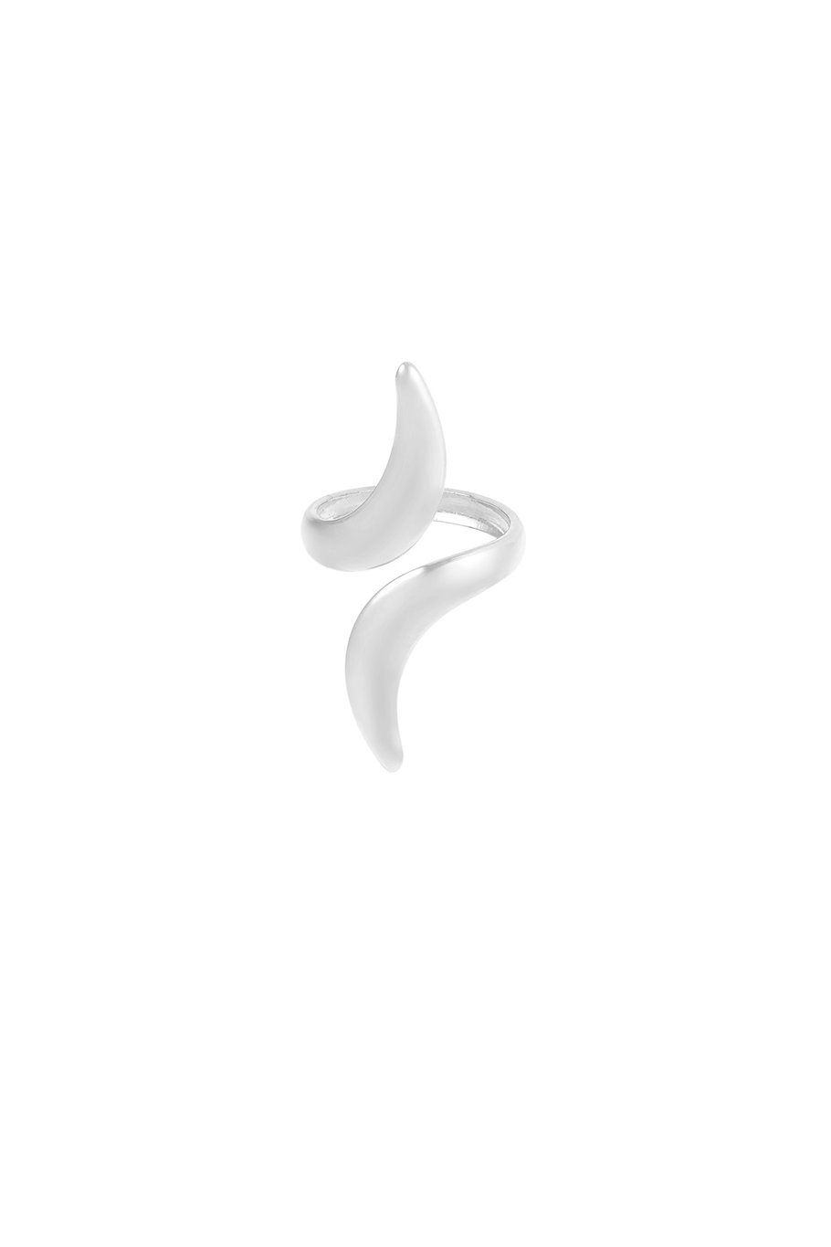 elegant swirl ring 
