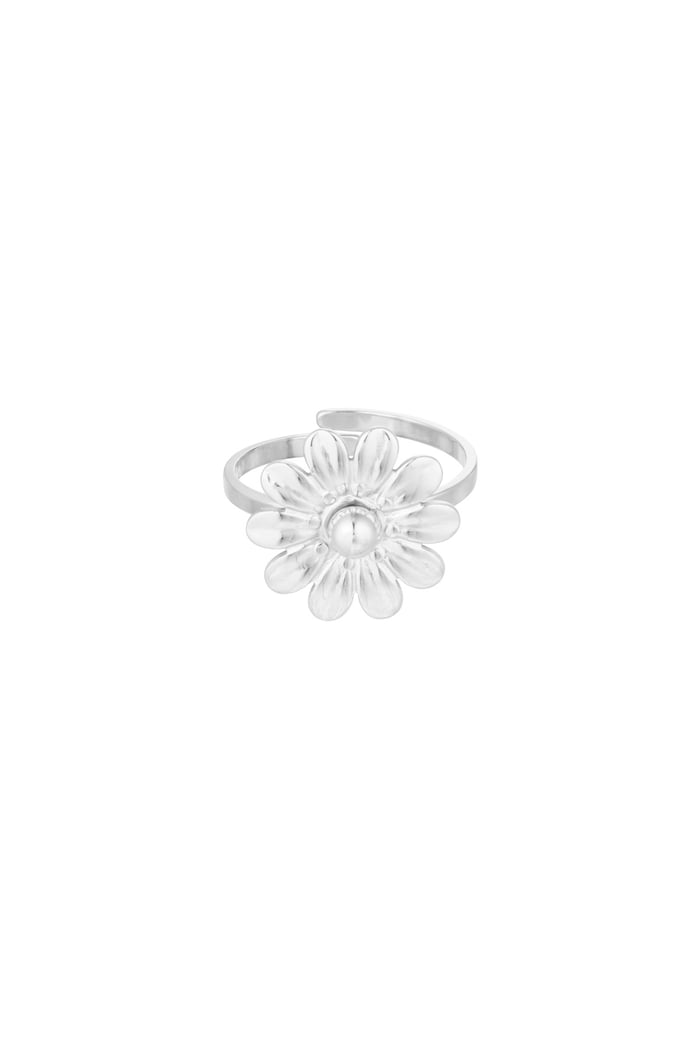 Blossom bliss ring - Silver Color color 