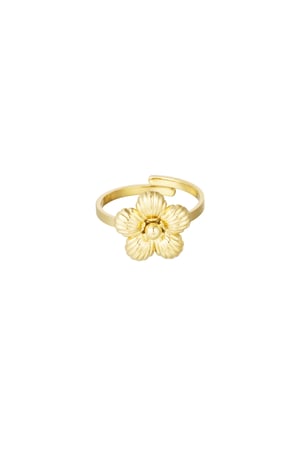 Daisy ring - Gold color h5 