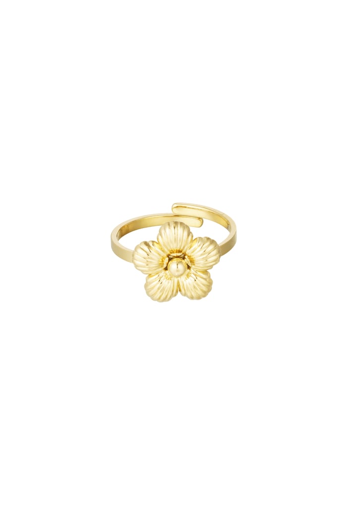 Daisy ring - Gold color 