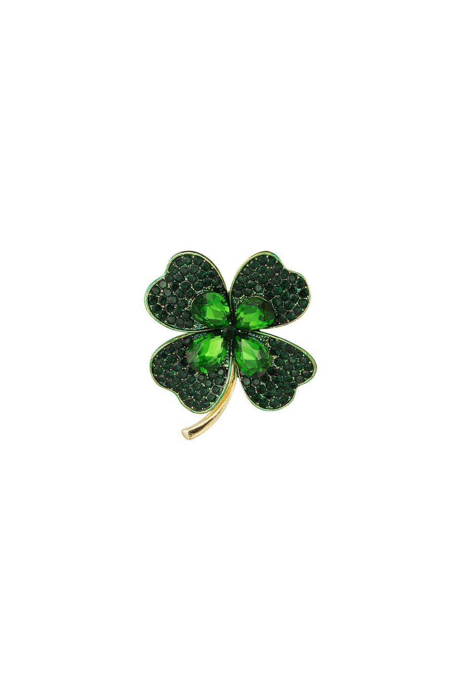 Luck brooch - purple