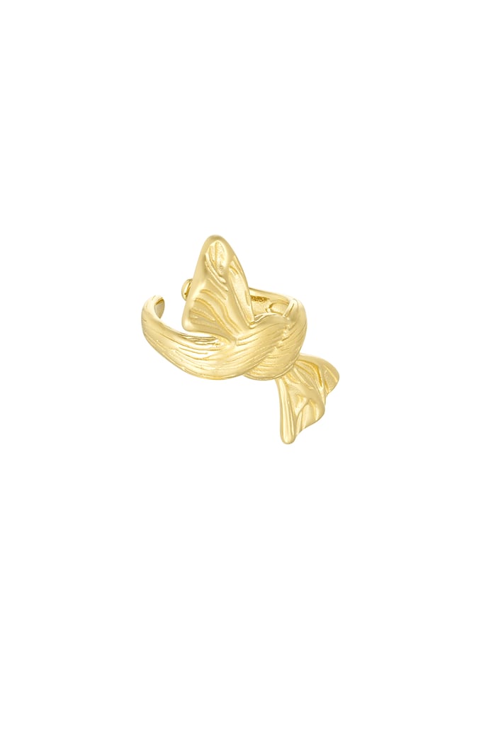 Knot it up ring - Gold color Picture3