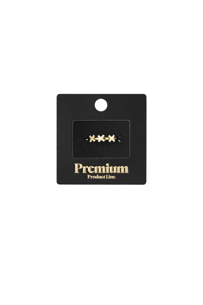 XXX Amsterdam ring - Gold color Picture3