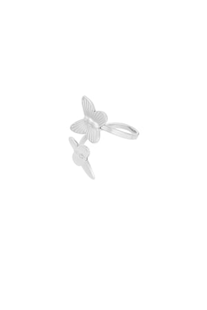 Double wings ring - Silver color h5 Picture3