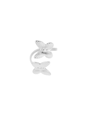 Double wings ring - Silver color h5 