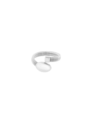 Funky Dot Ring - Silberfarben h5 