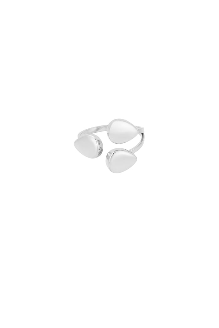 Dot trio ring - Silver color 