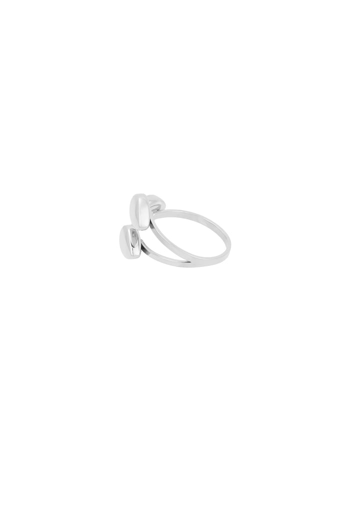 Dot trio ring - Silver color Picture3