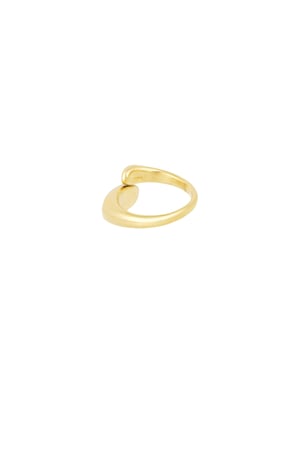 Simple Ring - Gold color h5 Picture3