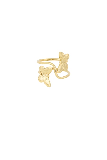 Butterfly Ring - Gold color