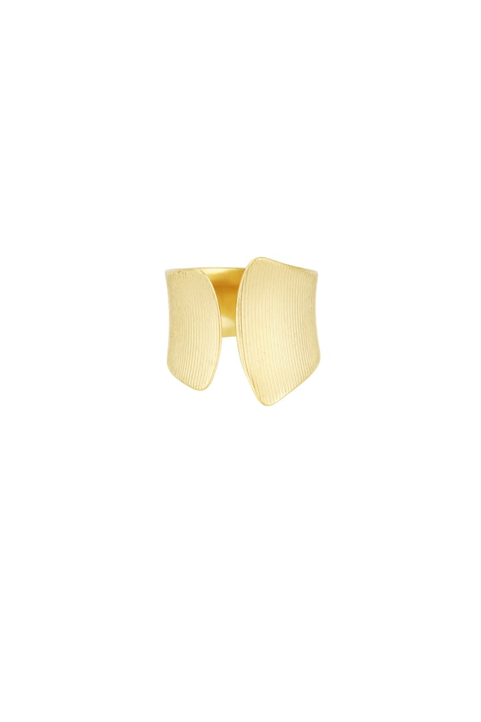 Subtle elegance ring - Gold color 