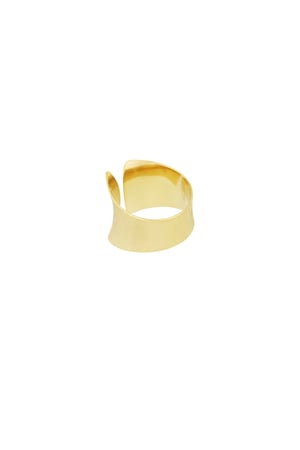 Subtle elegance ring - Gold color h5 Picture2