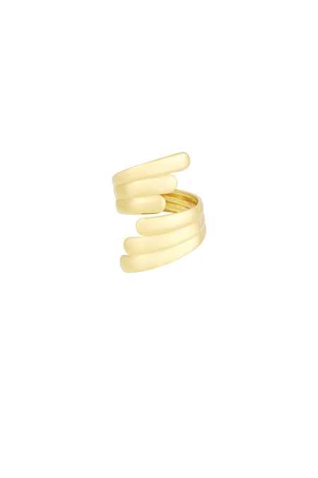 Anello soft touch - Colore oro 2