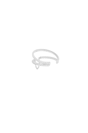 Anello Twist & Tangle - Colore argento h5 Immagine2