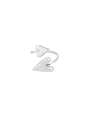 Dual affection ring - Silver color h5 