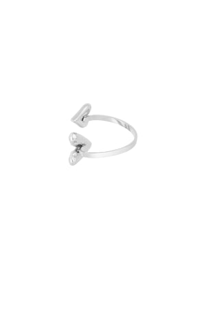 Dual affection ring - Silver color h5 Picture3