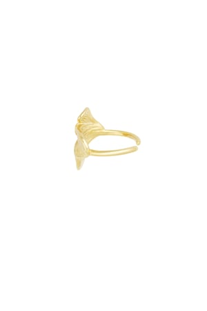 Ring flora - Gold color h5 Picture3