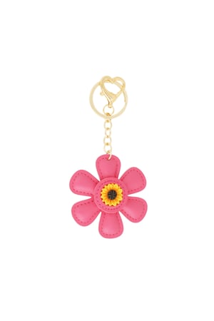 Floral delight pendant - Fuchsia h5 