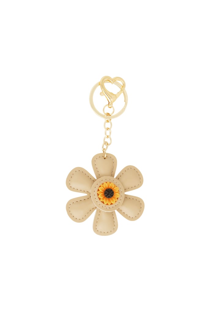 Floral delight pendant - Beige 