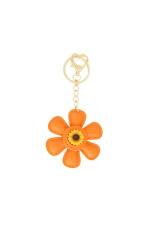 Floral delight pendant - Orange h5 