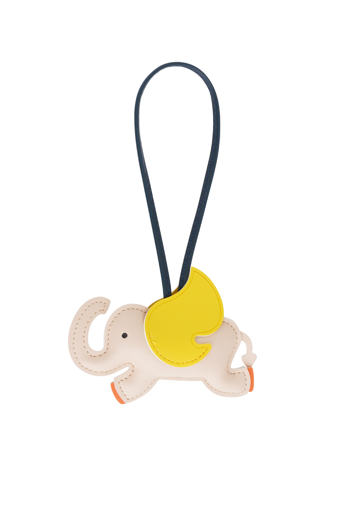 Chic elephant pendant - Beige