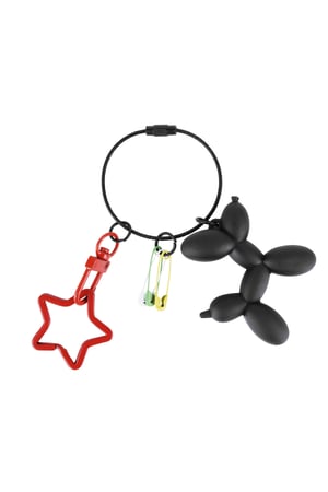 Dogly pendant - Black h5 