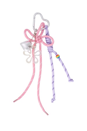 Happy pride pendant - Pink purple h5 