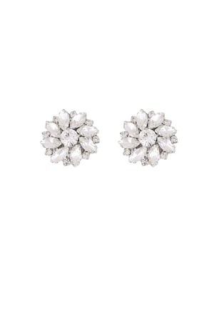 Blooming luxury cufflinks - Silver color h5 